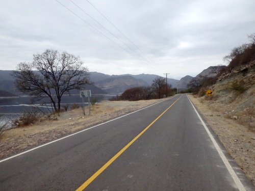 We rode some more around the lake road.